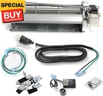 GFK4A GFK4B Replacement Fireplace Blower Fan Kit With Ball Bearings For. Fixed Price $88.78.