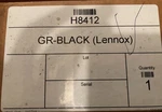 Lennox H8412 Glass Media Kit Black. Fixed Price $49.99.