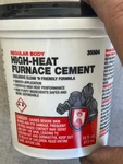 Hercules 35504 High Heat Furnace Ready To Use Air Setting Cement 16 Fl Oz New. Fixed Price $30.99.