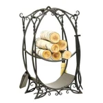 Minuteman International Cottage Wood Holder W/ Tools LCR-10. Fixed Price $384.99.