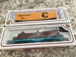 Two Bachmann Freight Cars Great Northern Log Carrier And Chessie System Box. Fixed Price $23.99.