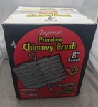Imperial Premium Chimney Cleaning Brush 8" Round Steel Wire New! BR0184. Fixed Price $12.99.