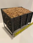 Heavy Duty Medium Pellet Basket For Your Wood Stove. Fixed Price $125.00.