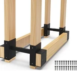 Artibear Outdoor Firewood Bracket Kit, 2X4 Storage Holder With .... Fixed Price $32.90.