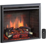 26" Electric Fireplace Insert, Crackling Sound, Remote, 1500W Adjustable Flame. Fixed Price $149.95.
