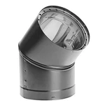 Simpson Duravent 6DVL-E45 Double-wall Air-insulated 45-DEGREE Adjustable Elbow. Fixed Price $137.45.