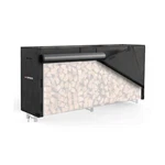 Mofeez 8FT Firewood Log Rack Cover Outdoor, Waterproof Weather Resistant Dura.... Fixed Price $56.01.