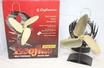 Caframo Ecofan Airplus Heat Powered Wood Stove 3 Blade, Guc! Black/gold. Fixed Price $69.95.