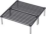 Heavy-duty Cast Iron Tuscan Grill 16" Portable Open Flame Cooking Tool. Fixed Price $82.99.