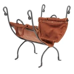 Uniflame World Iron Firewood Log Holder (W-1196). Fixed Price $86.40.