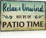 Outdoor Patio Wall Decor Signs For Outside Porch Backyard. Fixed Price $18.60.