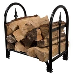 23-INCH Steel Firewood Indoor And Outdoor Storage Racks (black). Fixed Price $34.98.